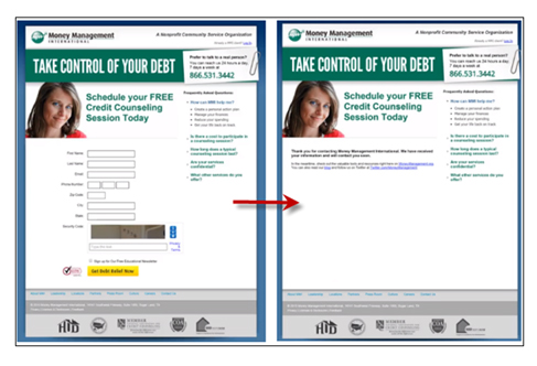 Focus on the After-Form fill Experience
